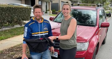 Googong woman helps bag a snake - and makes some new friends in the process