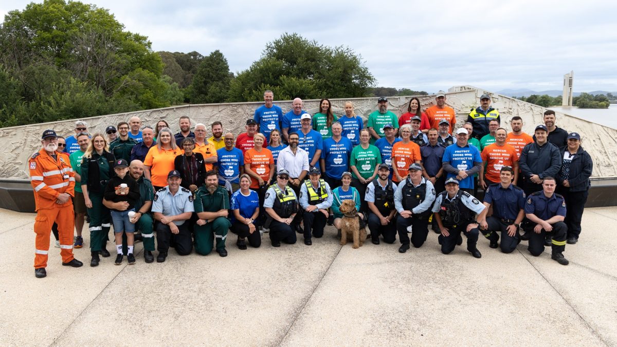 group of first responders