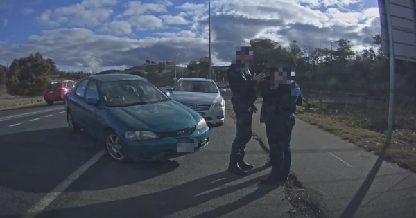 'A great deal of hurt': Footage shows Thomas Matthews crashing car into three police officers