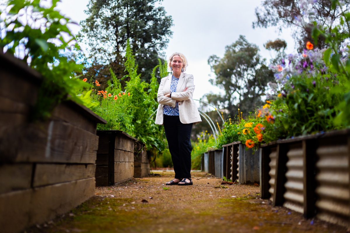 Emeritus Professor Barbara Norman at the University of Canberra.