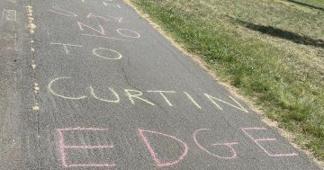 Curtin residents rally to save beloved bike path from bulldozers