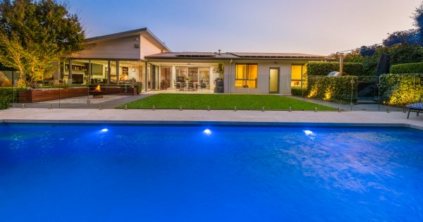Gardens are front and centre at this stunning Forde property