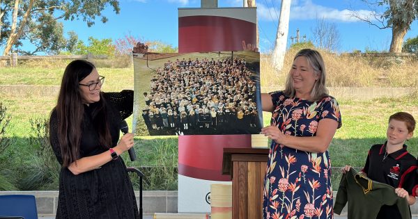 Mount Rogers Primary digs up piece of school history to celebrate 50th birthday
