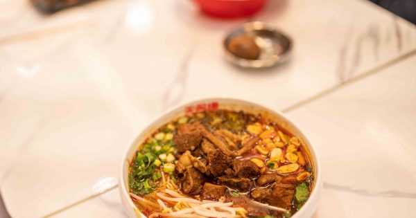 Come in out of the cold and wrap your fingers around a steaming bowl of Warming Rice Noodles