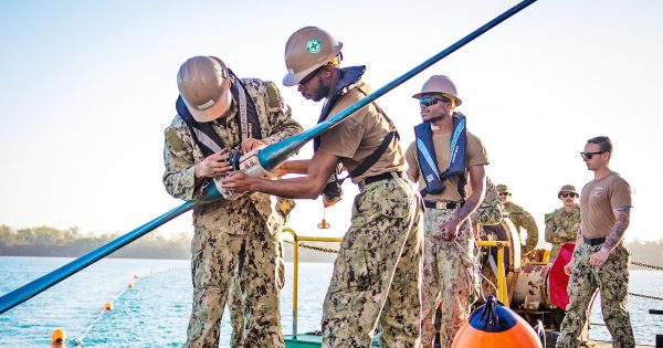 Americans run pipeline simulation as part of Exercise Talisman Sabre