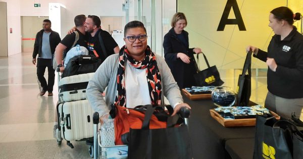 First Fiji flight puts the 'international' back in Canberra Airport