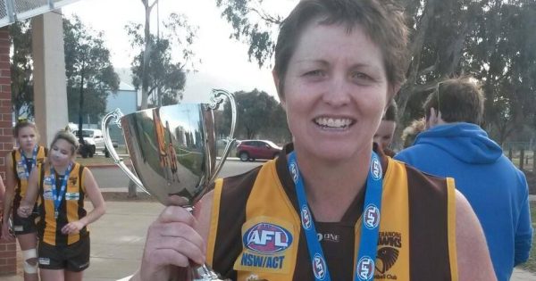 Tuggeranong Valley stalwart Kerry Hayes set to break club record