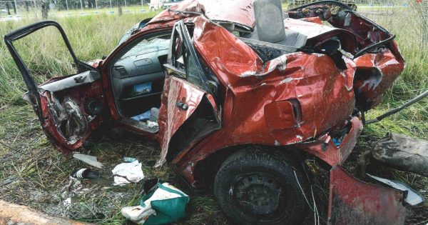 Teen had already smashed stolen car before he killed two girls in Monaro Highway crash
