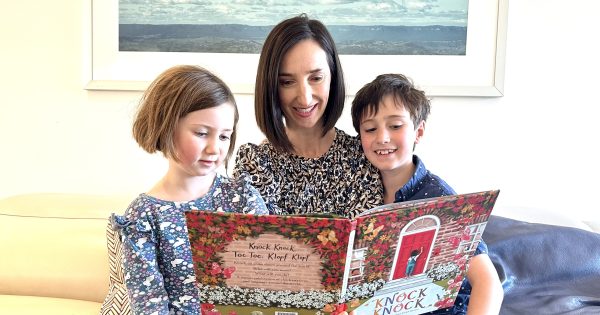Knock, knock. Who's there? A new children's book to write home about