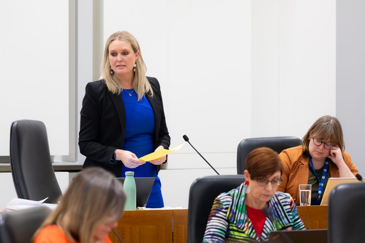 Marisa Paterson, MLA.