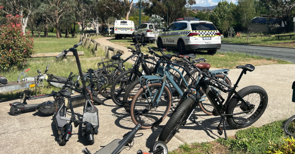 AirTag led ACT Policing to $30,000 worth of stolen e-bikes and e-scooters
