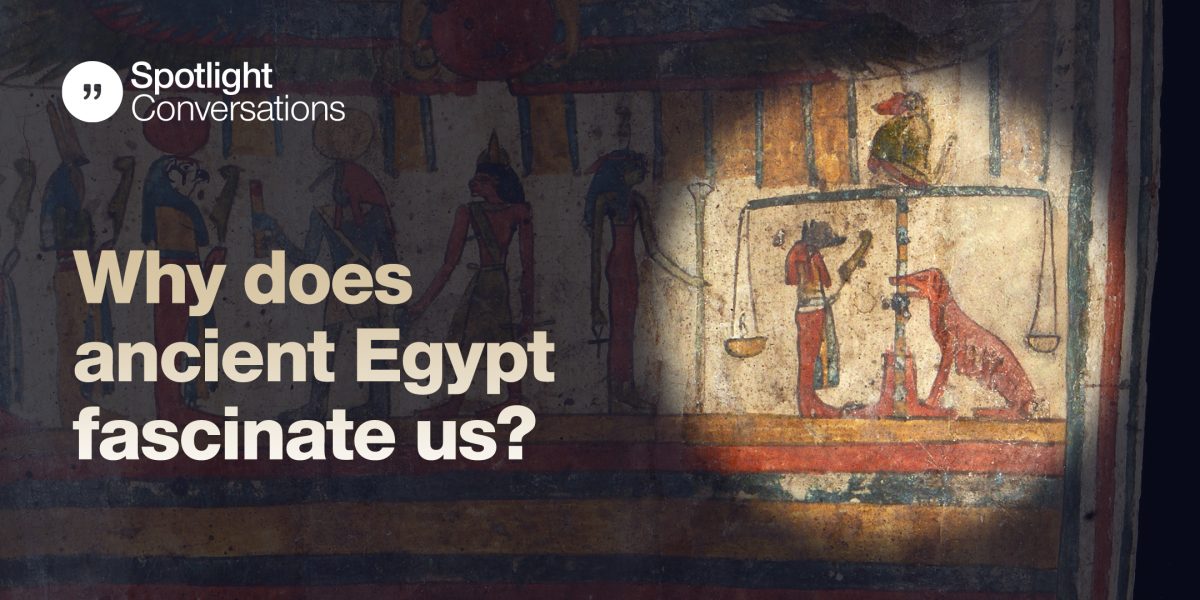 Why does Egypt fascinate us? Egyptian artwork.
