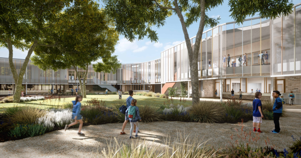 Works finally under way on new public primary school for Whitlam