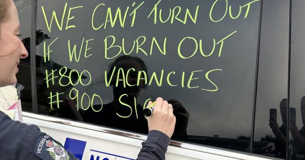 Slogans on cars, blocking speed cameras: Police union votes on action