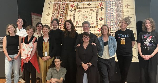 NGA's most requested artwork, rare Rajah quilt, goes on exhibition in Canberra