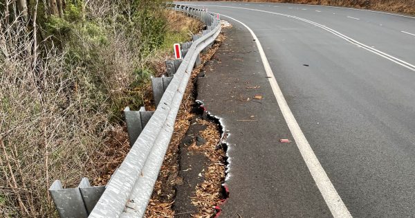 Repairs planned to fix large landslip in one of Brown Mountain's 'biggest repair jobs'