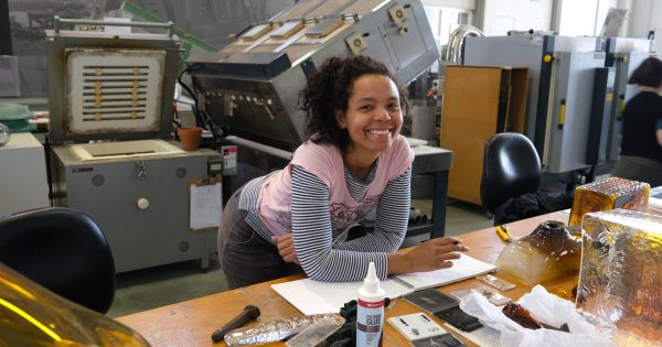 From Sierra Leone to Gundaroo: Sculptor cracks new genre with glass exhibition