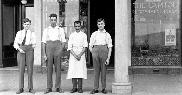 When cafes served up the world on a plate – and yes, you always had chips with that