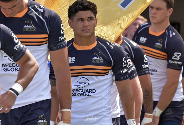 Brumbies fly half Noah Lolesio. Photo: Jayzie Photography.