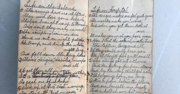 Poignant prose shows the loneliness of a lovesick soldier in New Guinea