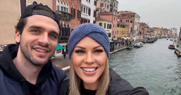 This Canadian ice hockey import was swept off his feet more than once in Canberra