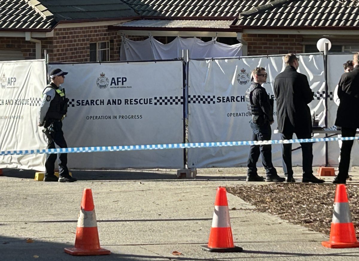 Police on scene at Gordon home