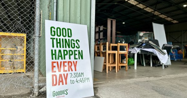 'Please come out and see us!' Vinnies open for donations, preparations underway for 'Goodies Junction'