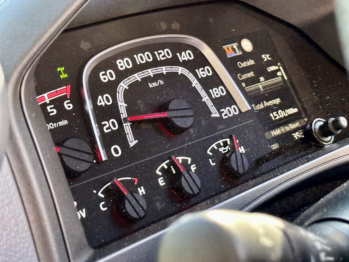 Car instrument display