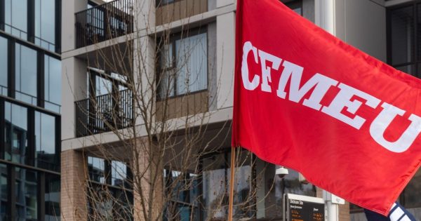 All branches of the construction arm of the CFMEU placed in administration