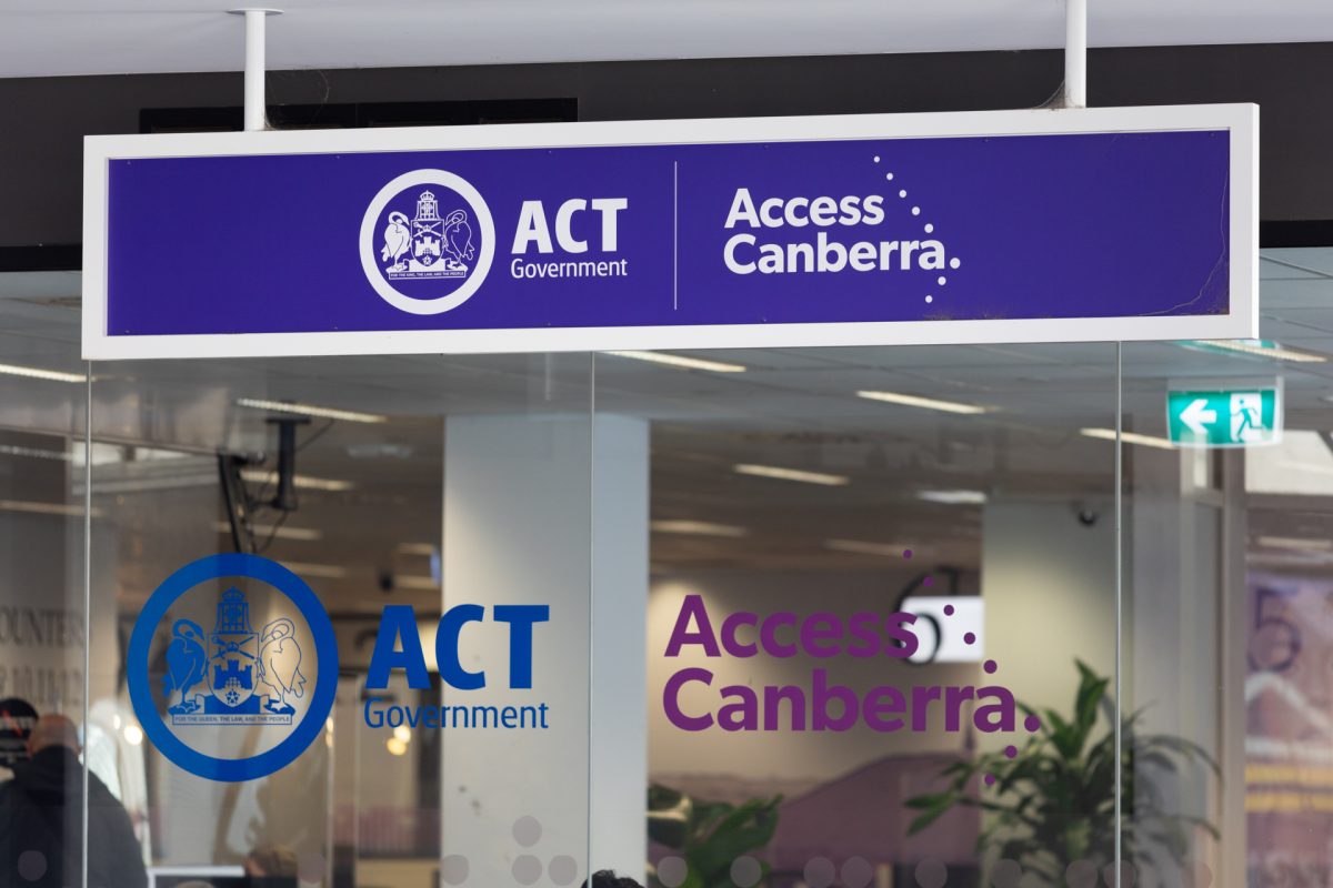 Access Canberra office