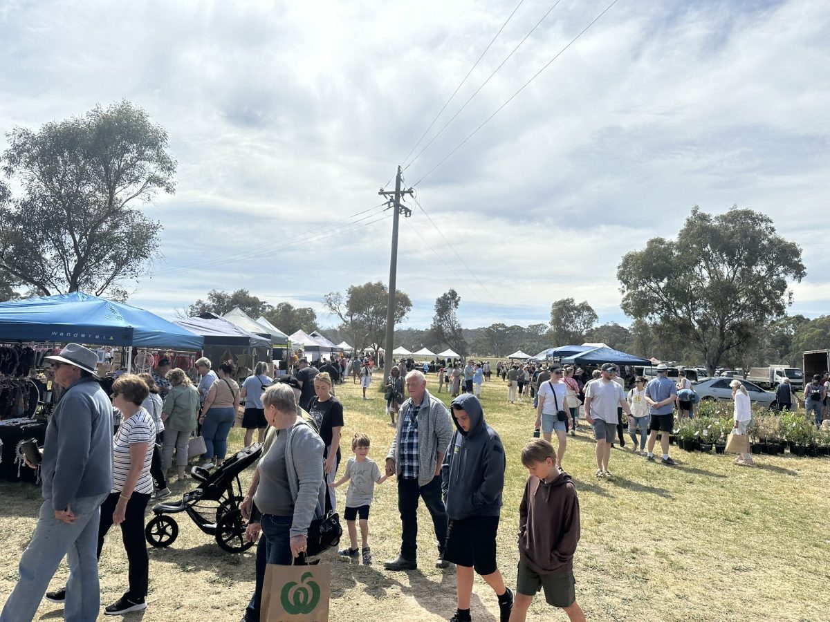 people at Hartley Hall Markets
