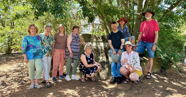 The next best thing about Canberra's Swinger Hill is the man it's named after, residents all agree