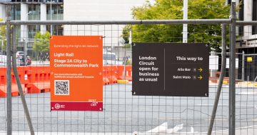 Periodic weekend closures of Northbourne Avenue on the way for light rail stage 2A works