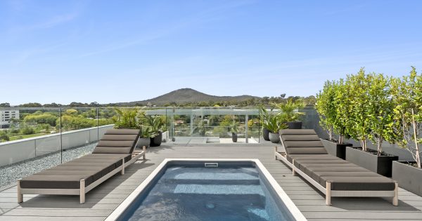 'There's nothing quite like it in Canberra': Campbell penthouse in the sky is simply breathtaking