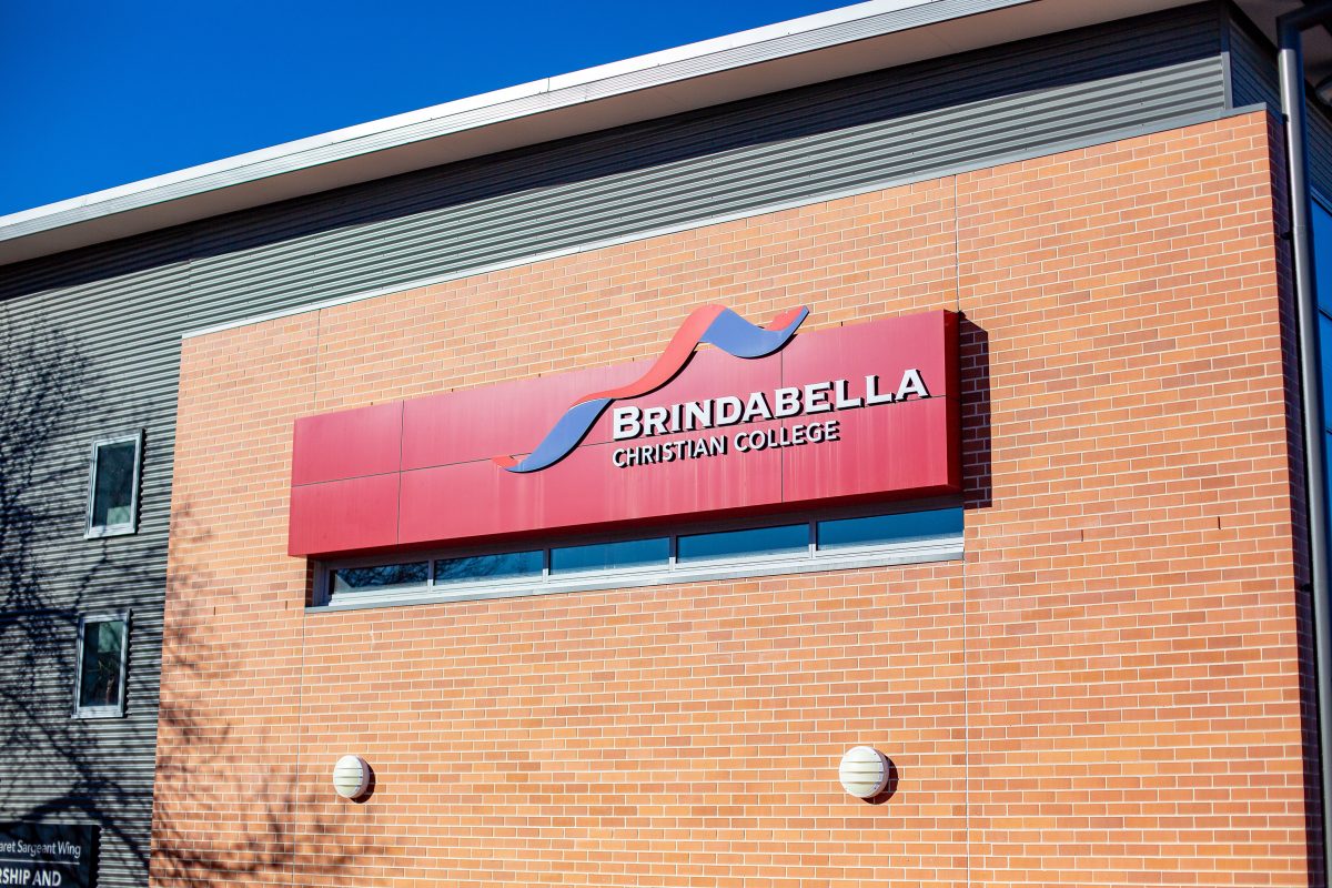 school sign on building exterior