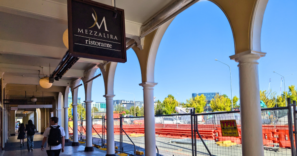 Free night-time parking in lifeline for city's light rail-hit traders