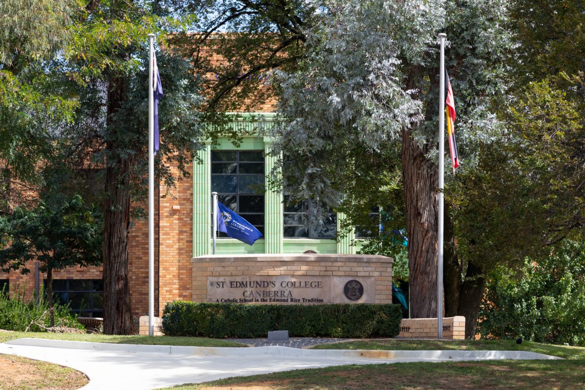 St Edmund's College entrance