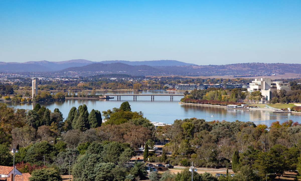 Canberra skyline