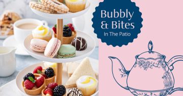 Bubbly & Bites in the Patio