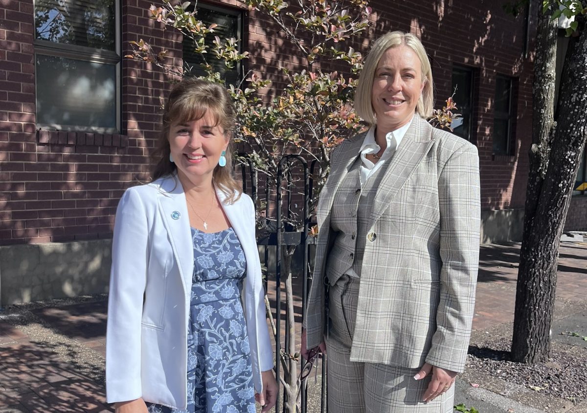 Mayor Jasmin Jones welcomes Gayleen Burley, the new CEO at Yass Valley Council.