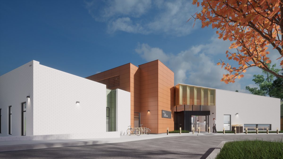 render of health centre