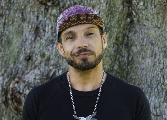 Headshot of poet Scott-Patrick Mitchell.