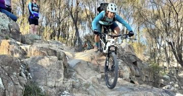 Trailblazing initiative gets more women riding Canberra's winter trails