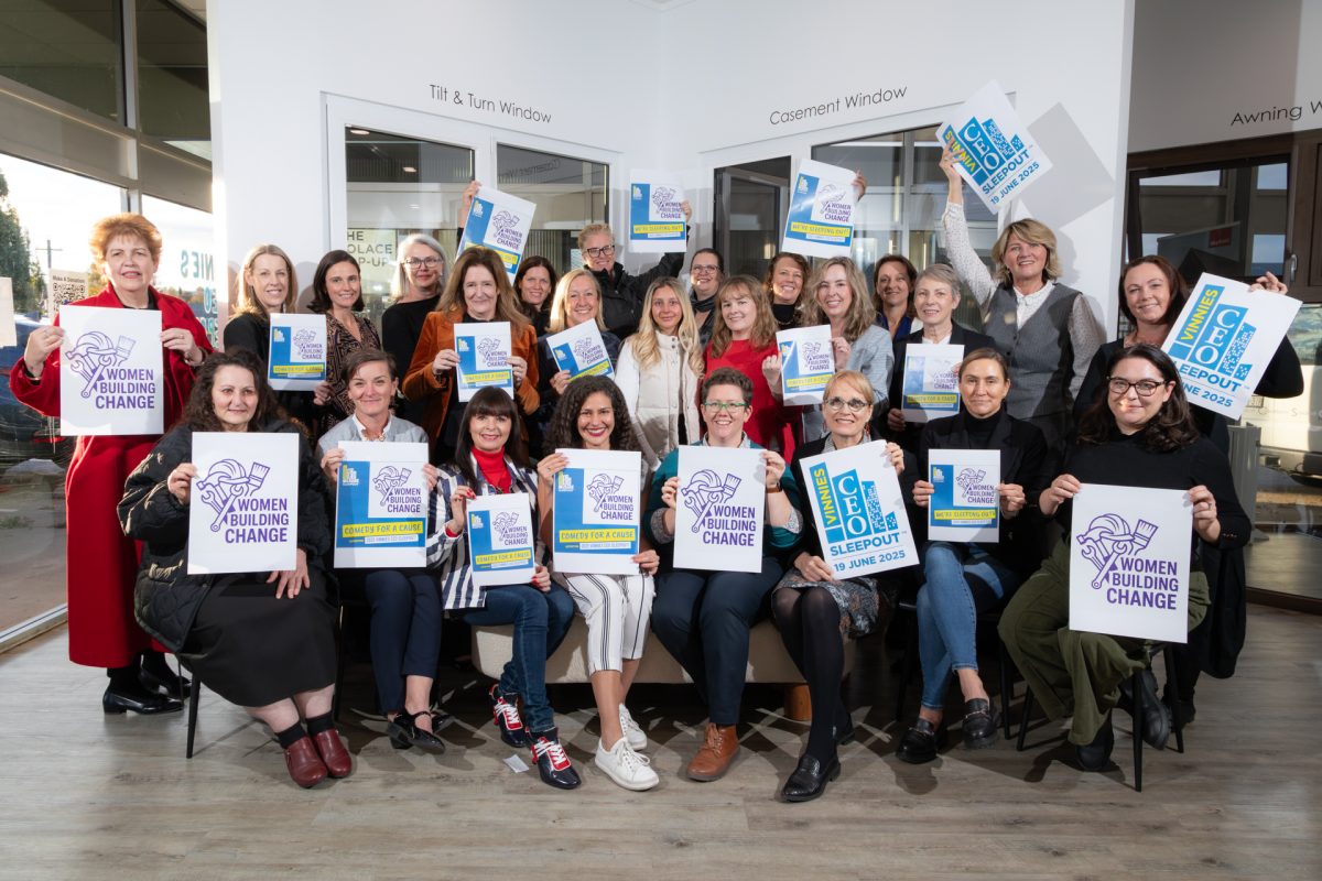 The Women Building Change group