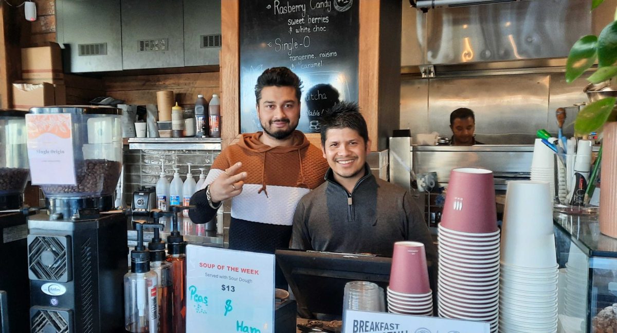 two baristas