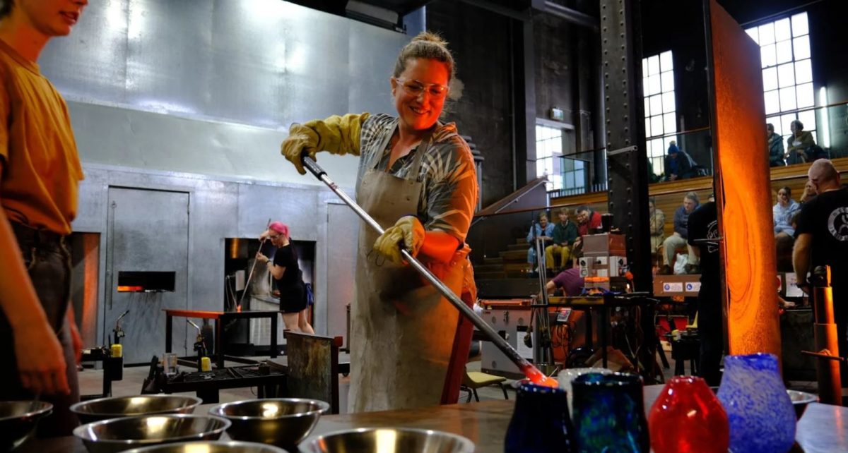 Glass Blowing Experience at Canberra Glassworks