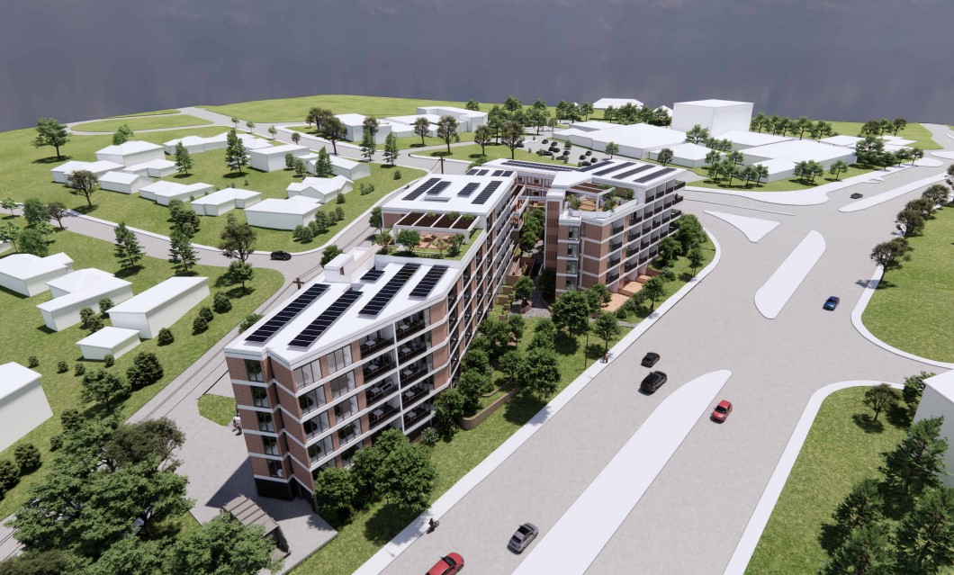 render of curtin development