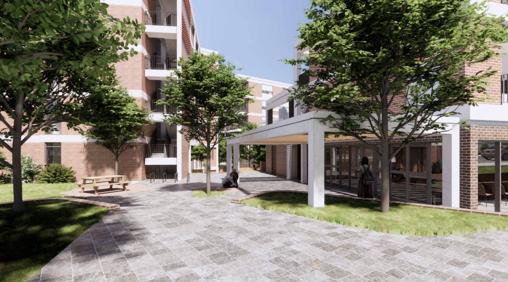 render of curtin development