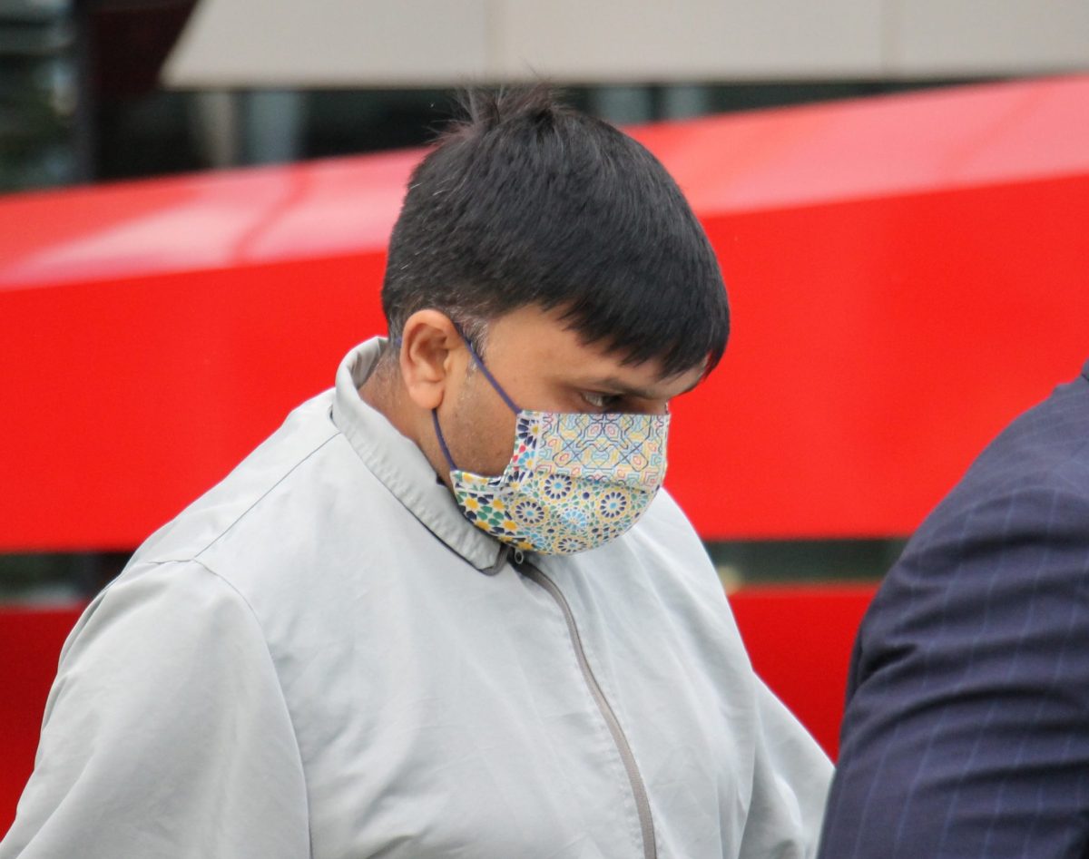 man in mask