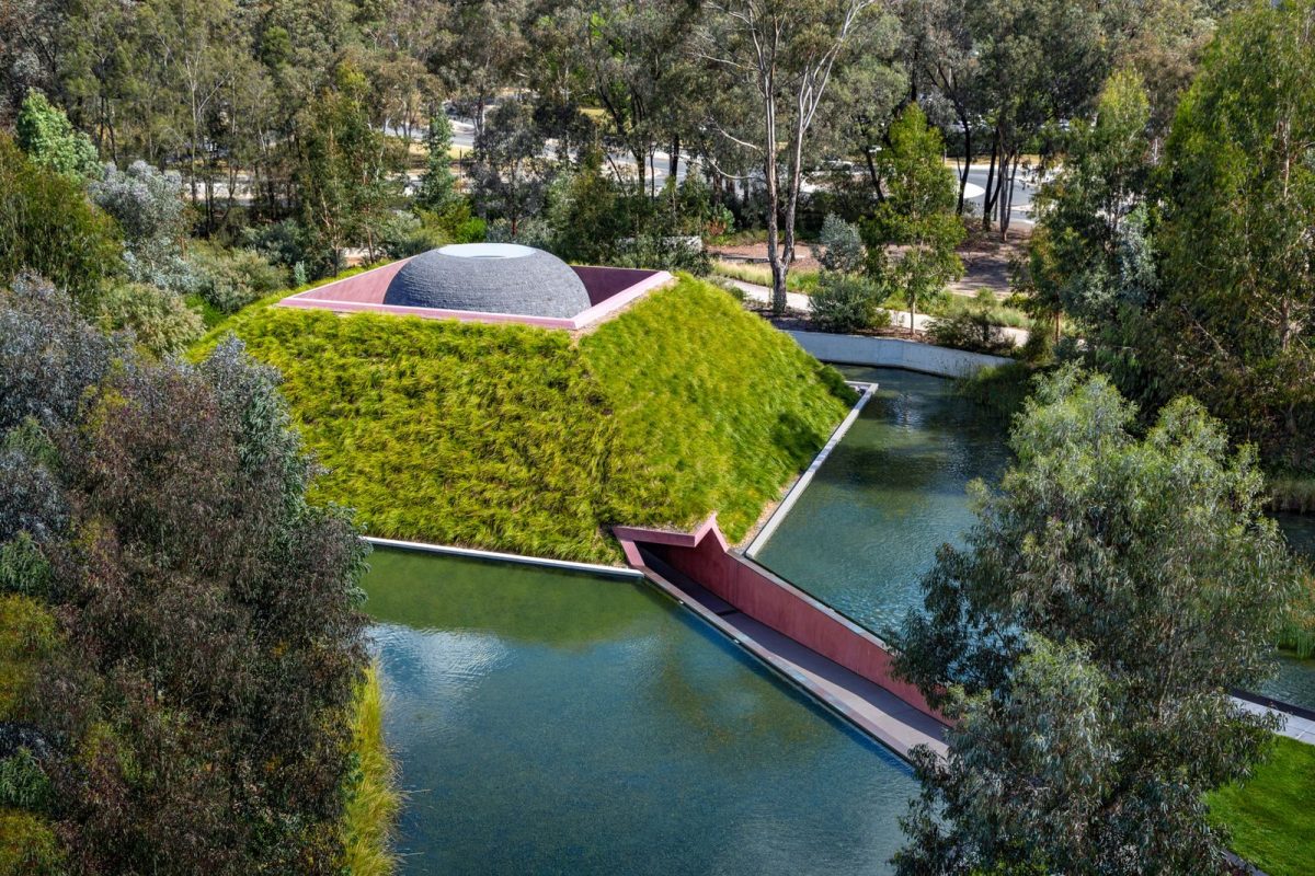 Within Without sculpture, National Gallery of Australia.